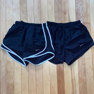 2 Nike Dri-Fit Tempo Running Shorts
